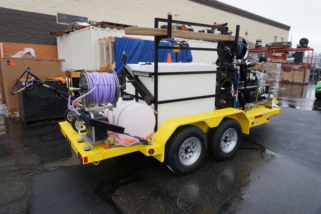 Power Wash Trailers with Soft Wash System Soft Wash Power Wash